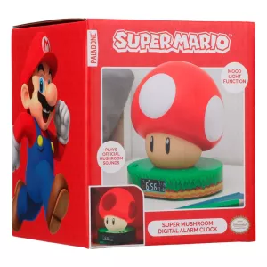 Super Mario Alarm Hodiny Super Mushroom