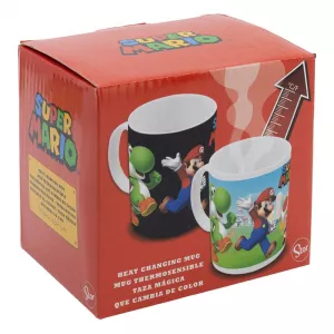 Super Mario Heat Měnící Hrnek Group 325 ml Stor