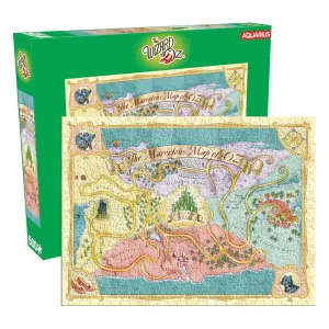 The Wizard of Oz: Map 500 Piece Jigsaw Puzzle