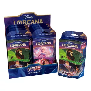 Disney Lorcana TCG Shimmering Skies Starter Decks Display (8) Anglická Edition*