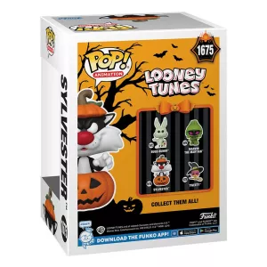 Looney Tunes POP! Television Vinyl Figurka Halloween Sylvester a Pumpkin 9 cm Funko