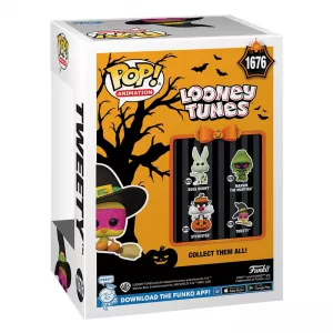 Looney Tunes POP! Television Vinyl Figurka Halloween Tweety(Witch) 9 cm Funko