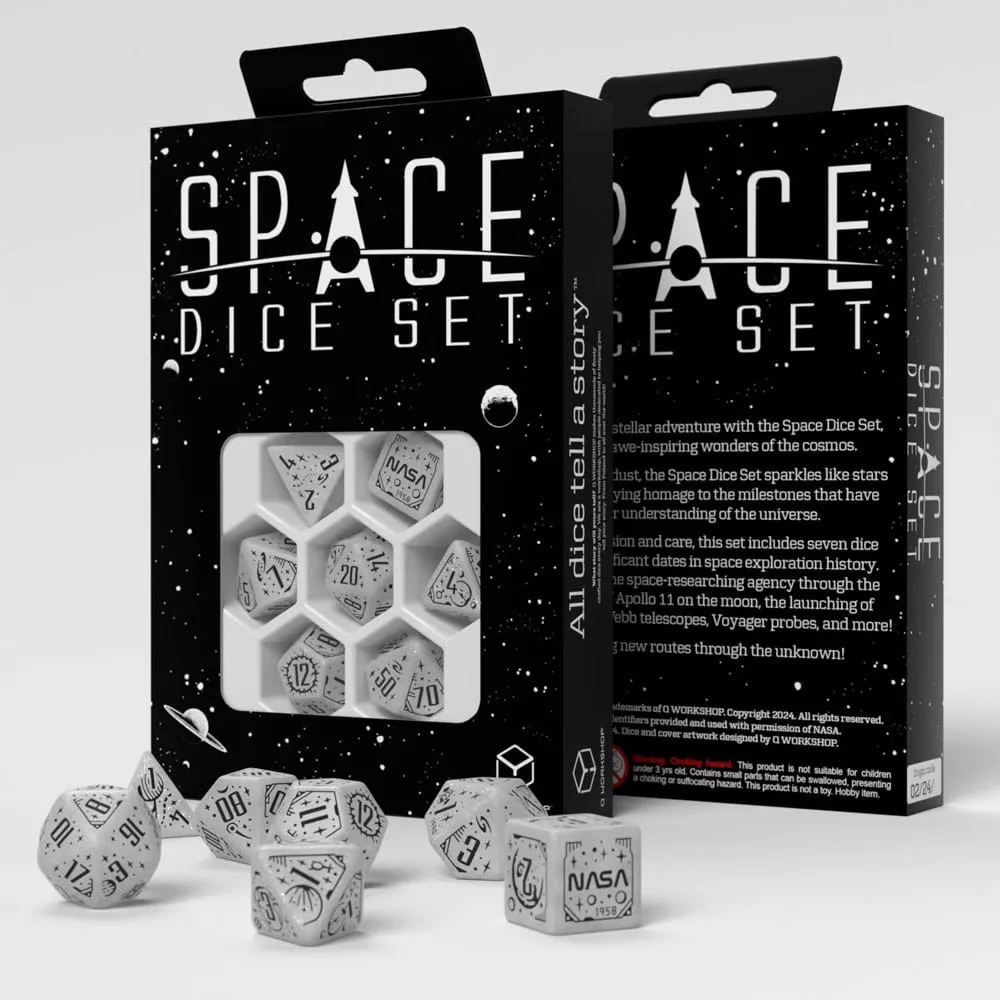 Space Dice Set Apollo (7) Q Workshop