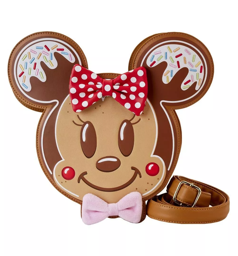 Disney by Loungefly Kabelka Mickey & Minnie Gingerbread Cookie