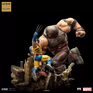 Marvel BDS Art Scale Soška 1/10 Wolverine vs Juggernaut heo EU Exclusive 30 cm Iron Studios