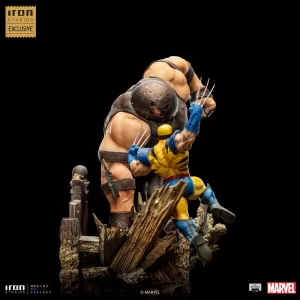 Marvel BDS Art Scale Soška 1/10 Wolverine vs Juggernaut heo EU Exclusive 30 cm Iron Studios