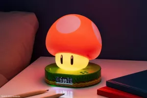 Super Mario Alarm Hodiny Super Mushroom Paladone Products