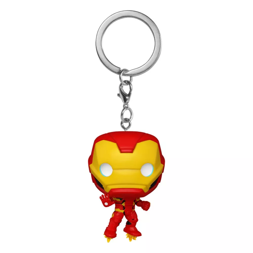 Marvel POP! Vinyl Přívěsky na klíče 4 cm New Classics - Iron Man Display (12) Funko