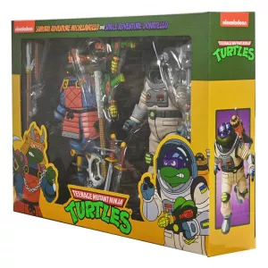 Teenage Mutant Ninja Turtles (Cartoon) Akční Figurka 2 Pack Space Adventure & Samurai Turtles 18 cm NECA