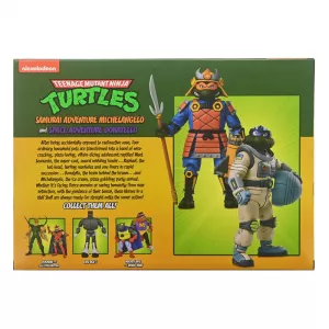 Teenage Mutant Ninja Turtles (Cartoon) Akční Figurka 2 Pack Space Adventure & Samurai Turtles 18 cm NECA