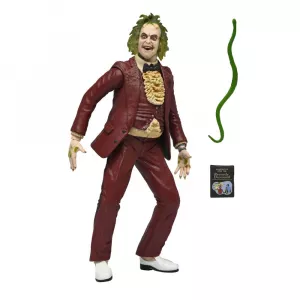 Beetlejuice 1988 Akční Figurka Beetlejuice Red Tuxedo 18 cm NECA