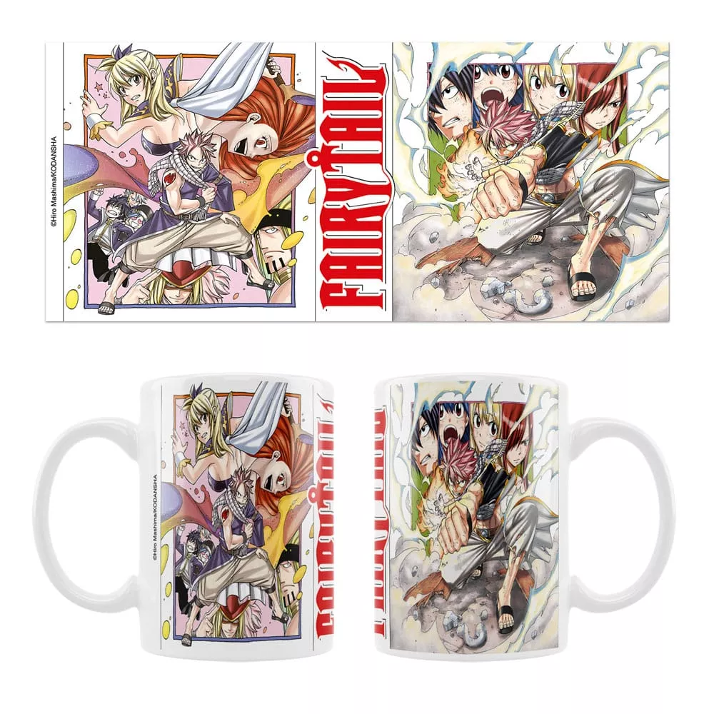 Fairy Tail Keramický Hrnek Natsu Manga Style Sakami Merchandise