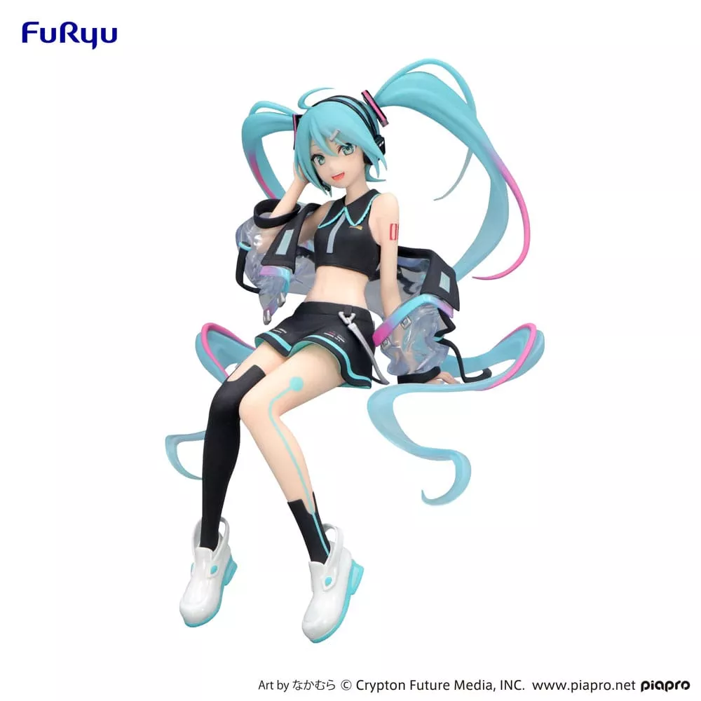 Hatsune Miku Noodle Stopper PVC Soška Neon Cyber 16 cm Furyu