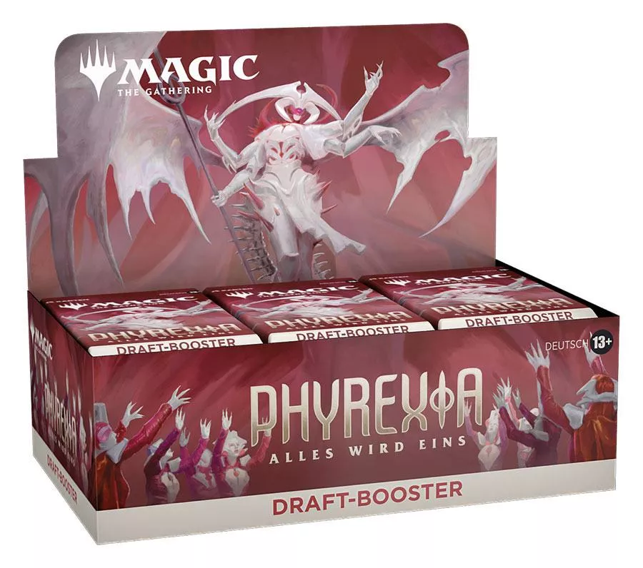 magic The Gathering Phyrexia: Alles wird eins Draft Booster Display (36) Německá Wizards of the Coast