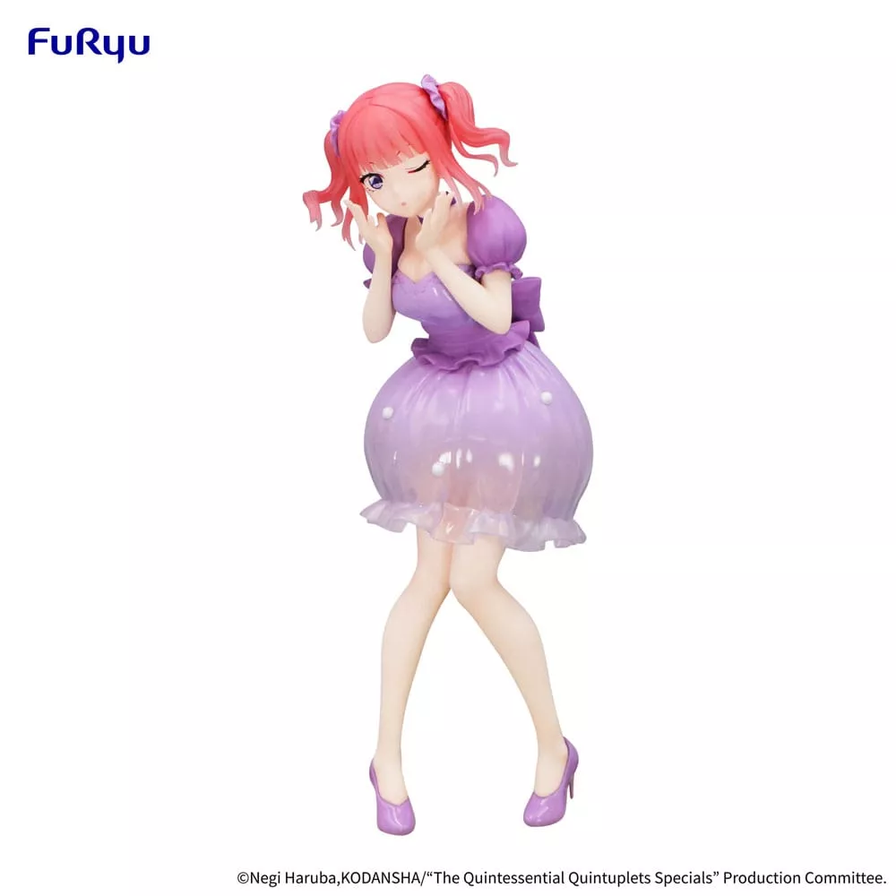 The Quintessential Quintuplets Trio-Try-iT PVC Soška Nakano Nino Pastel Dress Ver. 21 cm Furyu