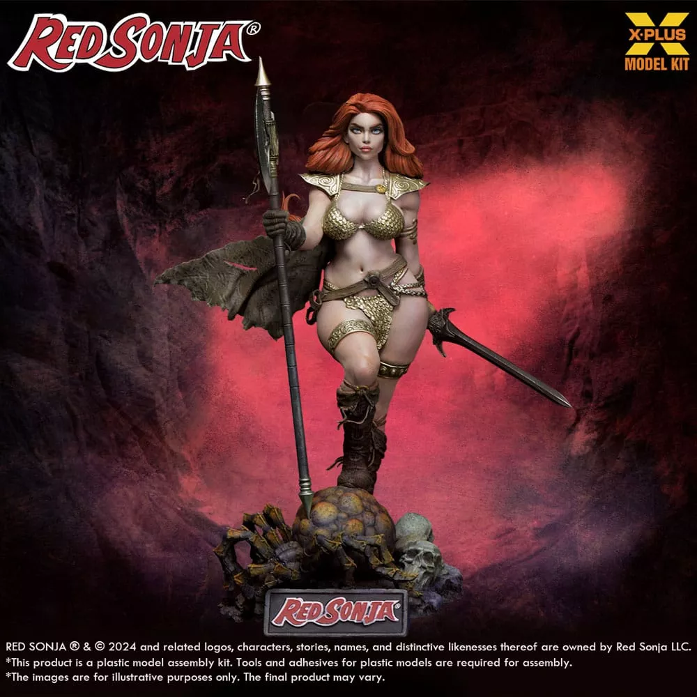 Red Sonja Plastic Model Kit 1/8 Red Sonja 27 cm X-Plus