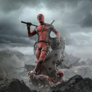 Deadpool 3 Art Scale Soška 1/10 Deadpool 21 cm Iron Studios