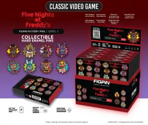 Five Nights at Freddy's: Classic Video Game Blind Box Enamel Připínaček - 10 Piece CDU