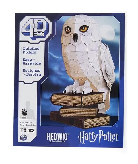 Harry Potter: 4D Build - Hedwig 3D Puzzle Spin Master