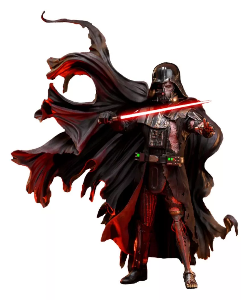 Star Wars Akční Figurka 1/6 Darth Vader (Battle Damaged) Deluxe Verze 35 cm Hot Toys