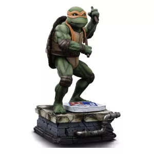 Teenage Mutant Ninja Turtles Art Scale Soška 1/10 Michelangelo 19 cm Iron Studios