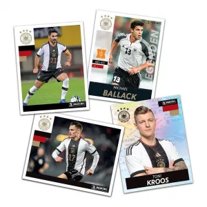 DFB Deutschland 2024 und Die Besten aus Europa Nálepka Kolekce Display (50) Německá Verze Panini