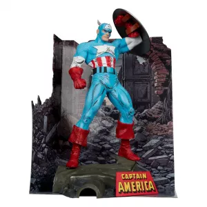 Marvel PVC Soška 1/6 Captain America (The Amazing Spider-Man #323) 28 cm