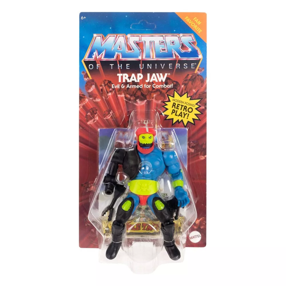 Masters of The Universe Origins Akční Figurka Trap Jaw 14 cm Mattel