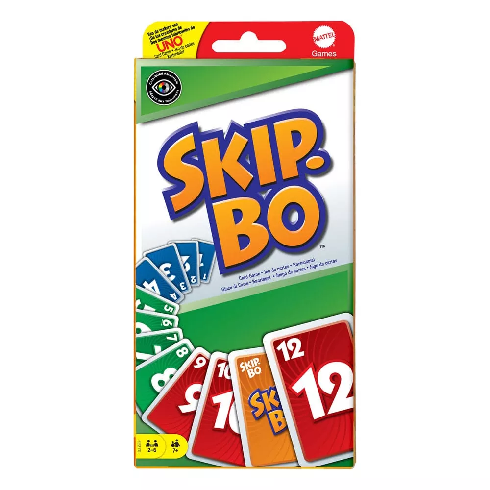 Skip-Bo Card Game Mattel