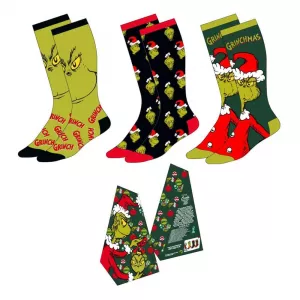 The Grinch Ponožky 3-Pack 38-45