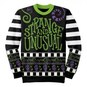 Beetlejuice Mikina Jumper Strange & Unusual Velikost M