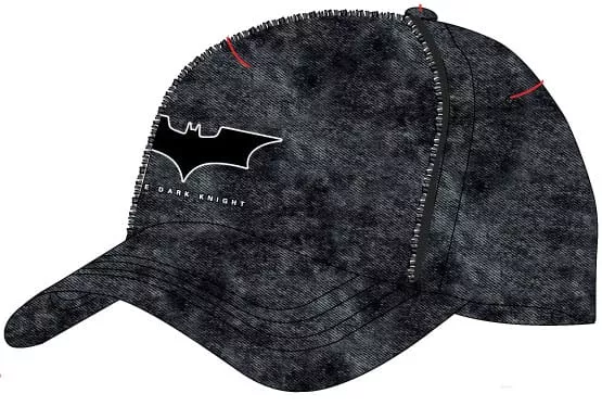 DC Comics Curved Bill Kšiltovka Batman The Dark Knight Logo Denim Heroes Inc