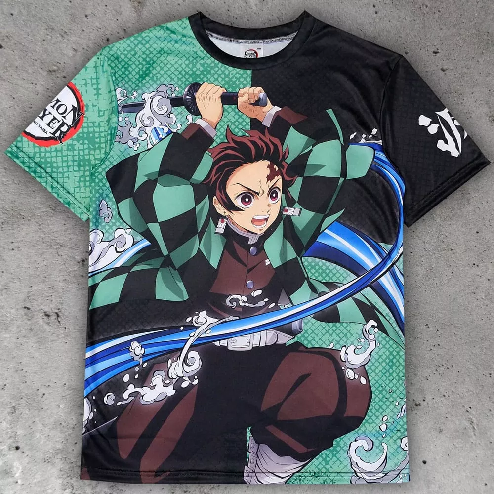 Demon Slayer: Kimetsu no Yaiba Tričko Tanjiro Kamado Velikost M POPbuddies