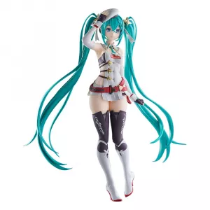 Hatsune Miku GT Project Pop Up Parade PVC Soška Racing Miku 2023 Ver. 17 cm