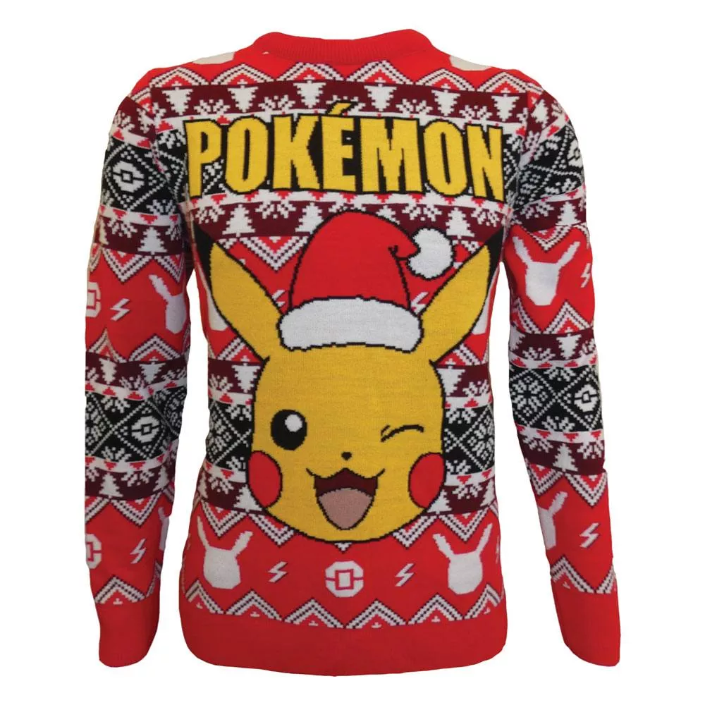 Pokémon Mikina Christmas Jumper Pikachu Velikost S Heroes Inc