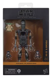 Star Wars: The Mandalorian Black Series Akční Figurka 2-Pack IG-12 & Grogu 15 cm Hasbro