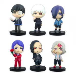 Tokyo Ghoul Mini Figurka Kolekce Mini Figurky Kolekce 6 cm Sada (6) Pierrot