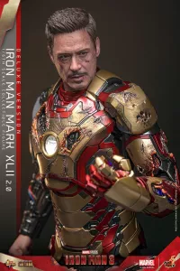 Iron Man 3 Movie Masterpiece Kov. Akční Figurka 1/6 Iron Man Mark XLII (2.0) Deluxe 32 cm Hot Toys