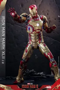 Iron Man 3 Movie Masterpiece Kov. Akční Figurka 1/6 Iron Man Mark XLII (2.0) 32 cm Hot Toys