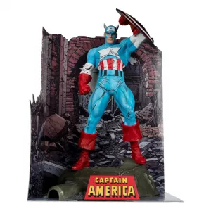 Marvel PVC Soška 1/6 Captain America (The Amazing Spider-Man #323) 28 cm McFarlane Toys