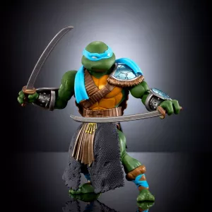 MOTU x TMNT: Turtles of Grayskull Akční Figurka Stealth Armor Leonardo 14 cm Mattel