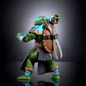 MOTU x TMNT: Turtles of Grayskull Akční Figurka Stealth Armor Leonardo 14 cm Mattel