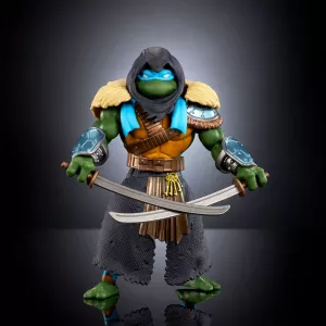 MOTU x TMNT: Turtles of Grayskull Akční Figurka Stealth Armor Leonardo 14 cm Mattel