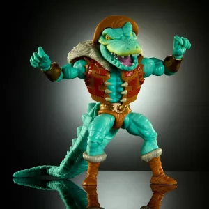 MOTU x TMNT: Turtles of Grayskull Deluxe Akční Figurka Leatherhead 14 cm Mattel