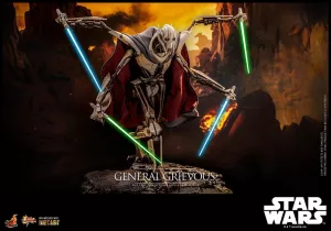 Star Wars Movie Masterpiece Kov. Akční Figurka 1/6 General Grievous 42 cm Hot Toys