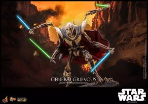 Star Wars Movie Masterpiece Kov. Akční Figurka 1/6 General Grievous 42 cm Hot Toys