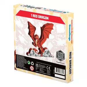 D&D Icons of The Realms pre-painted Miniatures Gamelings: Red Dragon Wizkids