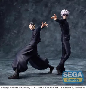 Jujutsu Kaisen Luminasta PVC Soška Kaigyoku/Gyokusetsu "Satoru Gojo" Strong Duo 20 cm Sega