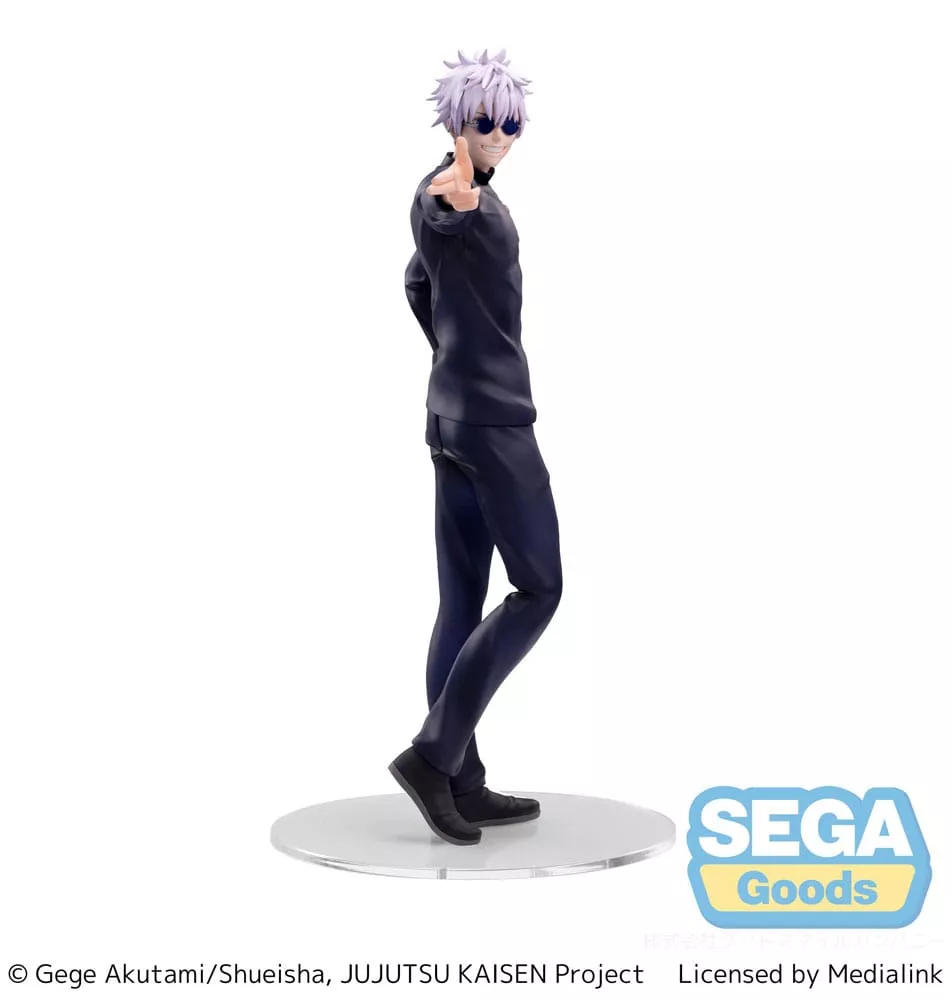 Jujutsu Kaisen Luminasta PVC Soška Kaigyoku/Gyokusetsu "Satoru Gojo" Strong Duo 20 cm Sega