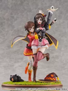 Konosuba: God's Blessing on This Wonderful World! SHIBUYA SCRAMBLE Figurka PVC Soška 1/6 Megumin & Yunyun Futari wa Otomodachi Ver. 26 cm